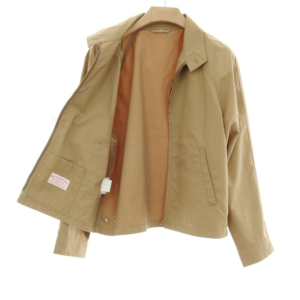 【中古】フィルソン FILSON コットン ダブルジップ スイングトップ ダークベージュ【サイズ40】【 状態ランクB 】【 メンズ 】