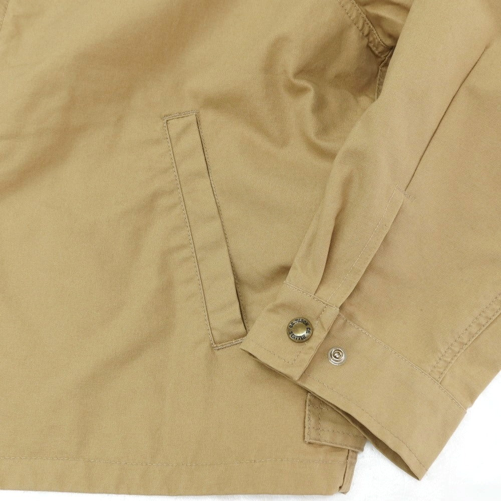 【中古】フィルソン FILSON コットン ダブルジップ スイングトップ ダークベージュ【サイズ40】【 状態ランクB 】【 メンズ 】