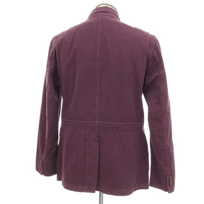 【中古】モンテドーロ Montedoro GIACCO Franchigia コットン フィールドジャケット パープル【サイズ50】【 状態ランクC 】【 メンズ 】