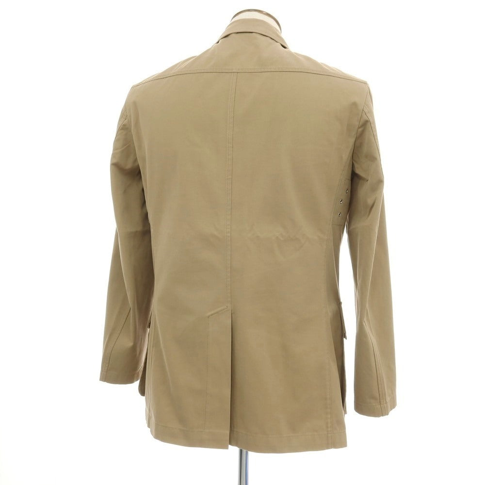 【中古】ベルベスト Belvest コットン サファリジャケット ダークベージュ【サイズ50 7R】【 状態ランクC 】【 メンズ 】