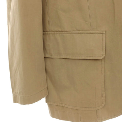 【中古】ベルベスト Belvest コットン サファリジャケット ダークベージュ【サイズ50 7R】【 状態ランクC 】【 メンズ 】