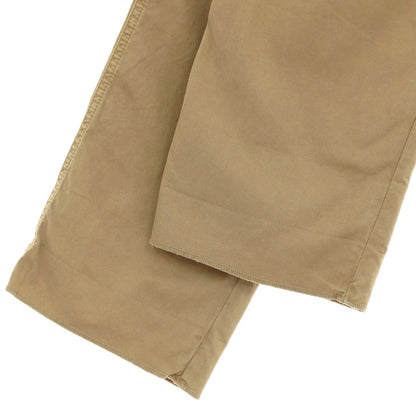 【中古】ブルネロクチネリ Brunello Cucinelli コットン カジュアルスラックスパンツ ブラウンベージュ系【サイズ50】【 状態ランクB 】【 メンズ 】