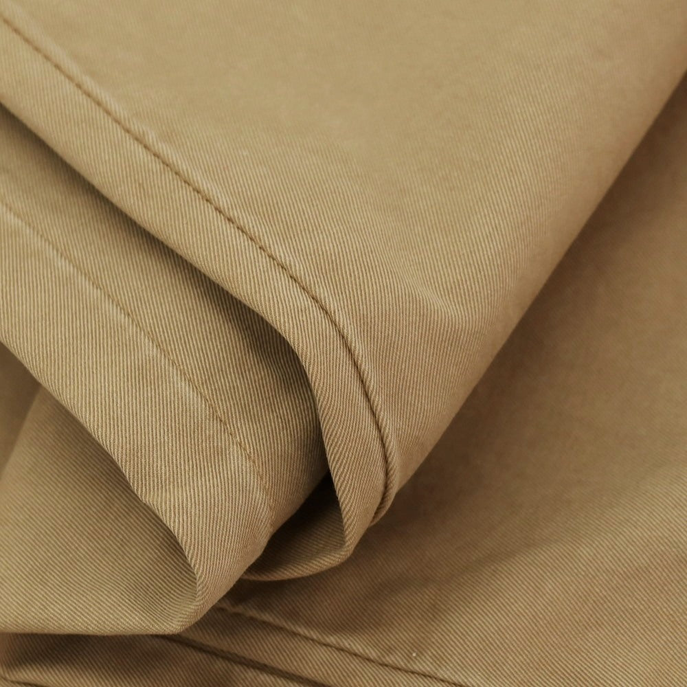 【中古】ブルネロクチネリ Brunello Cucinelli コットン カジュアルスラックスパンツ ブラウンベージュ系【サイズ50】【 状態ランクB 】【 メンズ 】