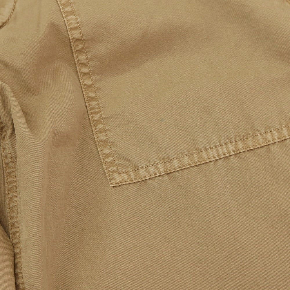 【中古】ブルネロクチネリ Brunello Cucinelli コットン カジュアルスラックスパンツ ブラウンベージュ系【サイズ50】【 状態ランクB 】【 メンズ 】