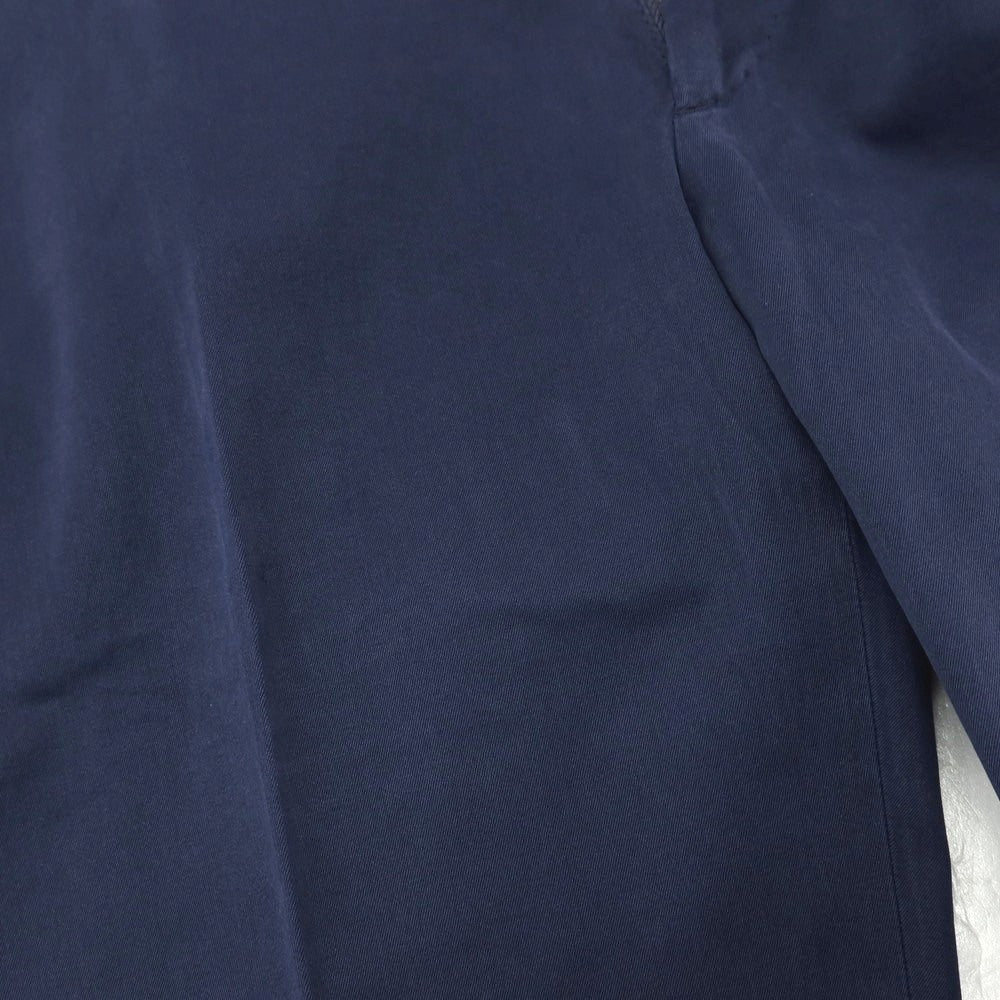 【中古】インコテックス INCOTEX コットン カジュアルスラックスパンツ ネイビー【サイズ52】【 状態ランクC 】【 メンズ 】