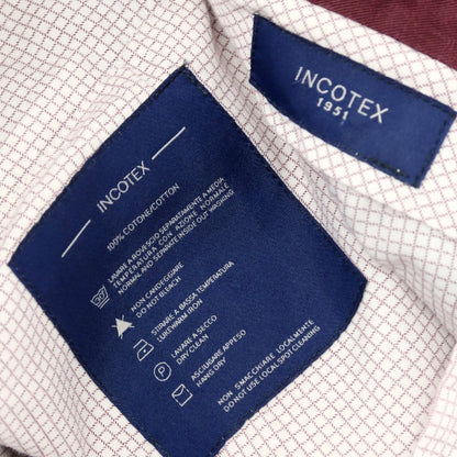 【SALE30%OFF/返品不可】【中古】インコテックス INCOTEX コットン カジュアルスラックスパンツ ネイビー【 サイズ52 】【 状態ランクB 】【 メンズ 】