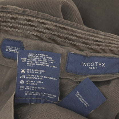 【中古】インコテックス INCOTEX コットン 細畝 コーデュロイパンツ トープ系【サイズ36】【 状態ランクD 】【 メンズ 】