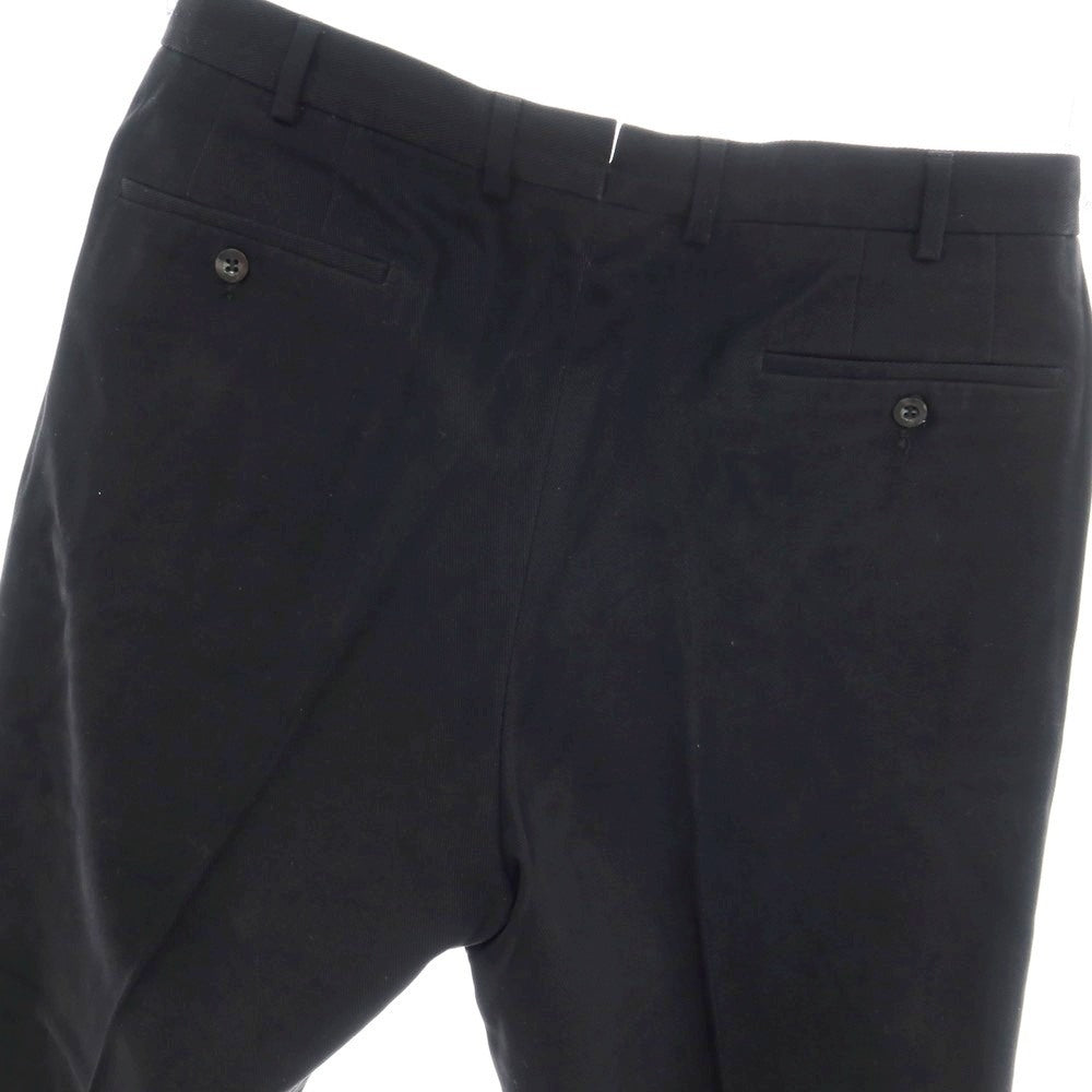 【中古】インコテックス INCOTEX BEAMS F別注 コットン カジュアルスラックスパンツ ブラックネイビー【サイズ50】【 状態ランクB 】【 メンズ 】