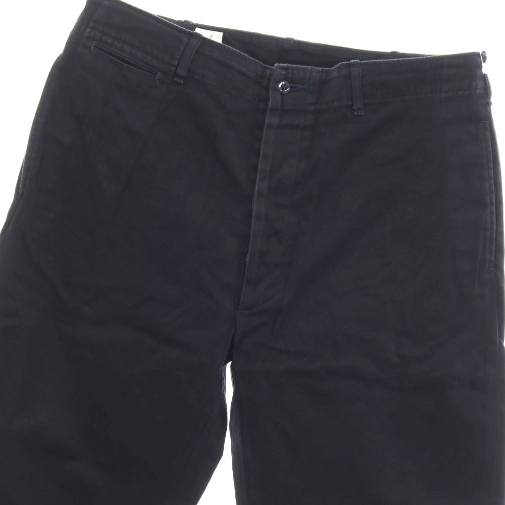 【中古】アナトミカ ANATOMICA コットン チノパンツ ネイビー【サイズ36/32】【 状態ランクB 】【 メンズ 】