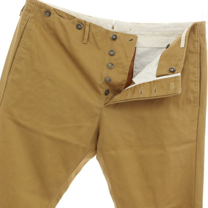 【中古】ピーティーゼロウーノ PT01 BEAMS F別注 MARINE CHINO コットン チノパンツ イエローオーカー系【サイズ52】【 状態ランクB 】【 メンズ 】