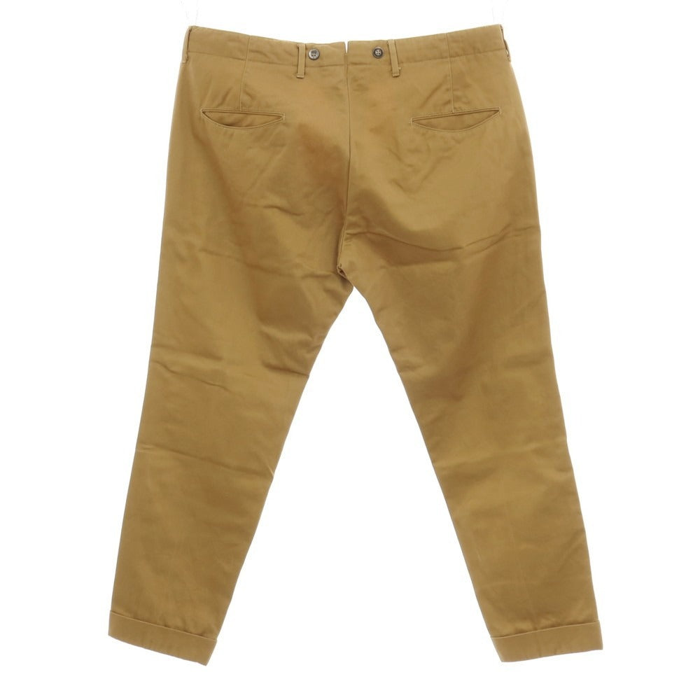 【中古】ピーティーゼロウーノ PT01 BEAMS F別注 MARINE CHINO コットン チノパンツ イエローオーカー系【サイズ52】【 状態ランクB 】【 メンズ 】
