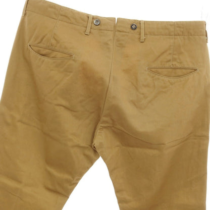【中古】ピーティーゼロウーノ PT01 BEAMS F別注 MARINE CHINO コットン チノパンツ イエローオーカー系【サイズ52】【 状態ランクB 】【 メンズ 】
