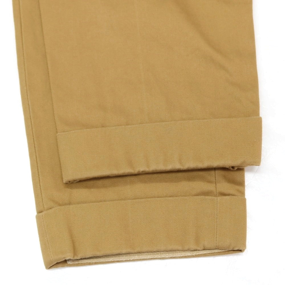 【中古】ピーティーゼロウーノ PT01 BEAMS F別注 MARINE CHINO コットン チノパンツ イエローオーカー系【サイズ52】【 状態ランクB 】【 メンズ 】