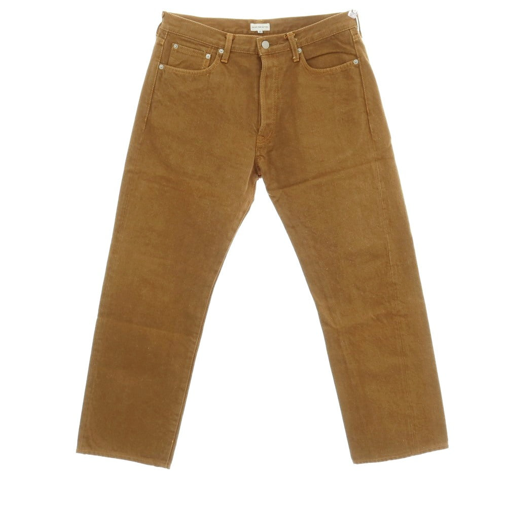 【中古】ドリスヴァンノッテン DRIES VAN NOTEN コットン デニムパンツ ジーンズ ブラウン【サイズ34】【 状態ランクA 】【 メンズ 】