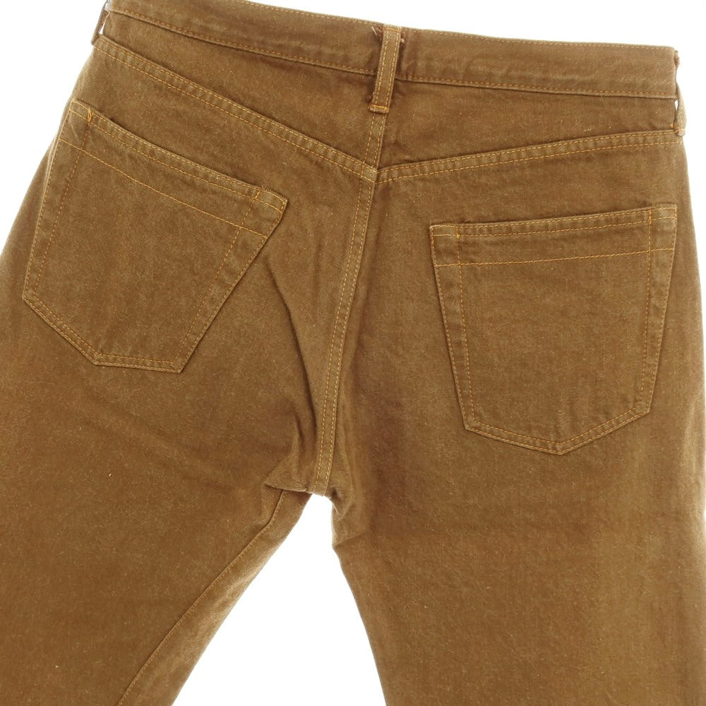 【中古】ドリスヴァンノッテン DRIES VAN NOTEN コットン デニムパンツ ジーンズ ブラウン【サイズ34】【 状態ランクA 】【 メンズ 】