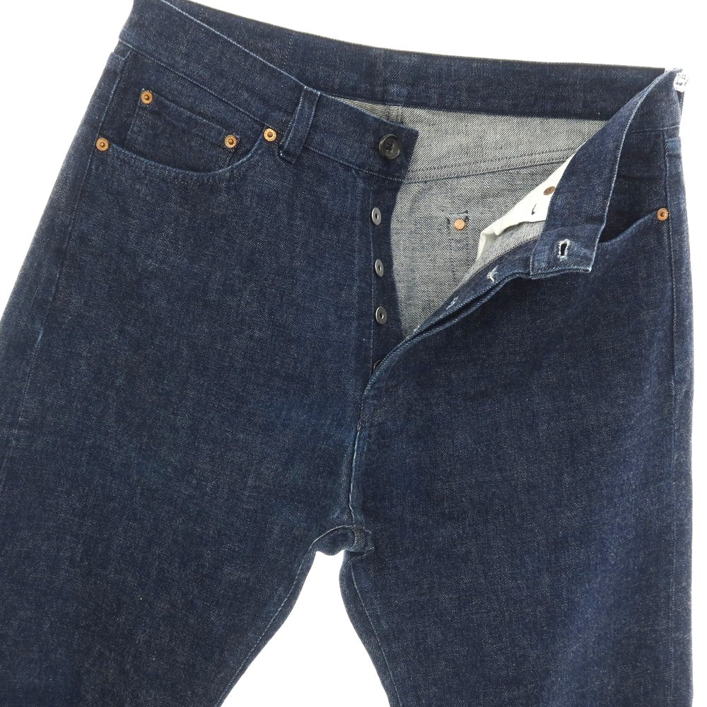 【中古】ジルサンダー JIL SANDER コットン デニムパンツ ジーンズ ネイビー【サイズ34】【 状態ランクB 】【 メンズ 】