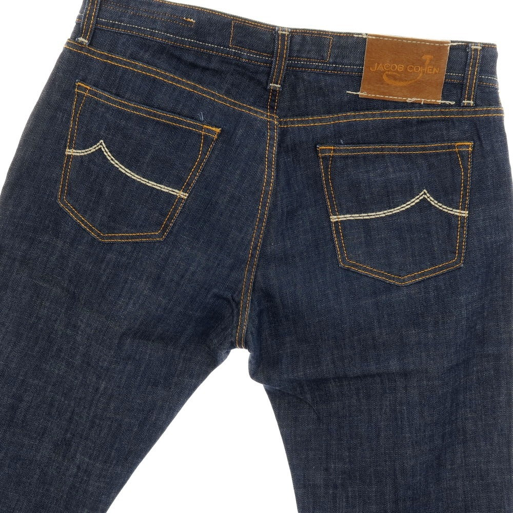 【中古】ヤコブコーエン JACOB COHEN J622 コットン デニムパンツ ジーンズ ネイビー【サイズ36】【 状態ランクB 】【 メンズ 】