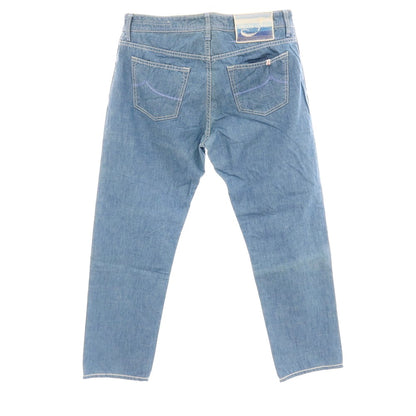 【中古】ヤコブコーエン JACOB COHEN J688 コットン 5ポケットパンツ ライトブルー【サイズ35】【 状態ランクC 】【 メンズ 】