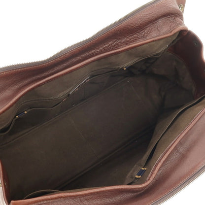 【中古】ダニエルアンドボブ Daniel &amp; Bob レザー ボストンバッグ ブラウン【 状態ランクC 】【 メンズ 】