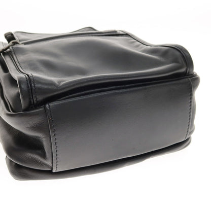 【中古】トゥミ TUMI 92106D4 レザー ショルダーバッグ ブラック【 状態ランクB 】【 メンズ 】