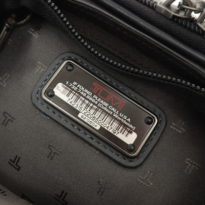 【中古】トゥミ TUMI 92106D4 レザー ショルダーバッグ ブラック【 状態ランクB 】【 メンズ 】