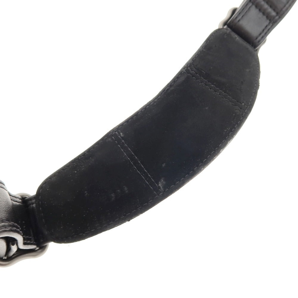 【中古】トゥミ TUMI 92106D4 レザー ショルダーバッグ ブラック【 状態ランクB 】【 メンズ 】