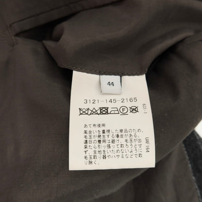 【中古】グリーンレーベルリラクシング green label relaxing ウール ストライプ 2B テーラードジャケット グレーxホワイト【サイズ44】【 状態ランクC 】【 メンズ 】