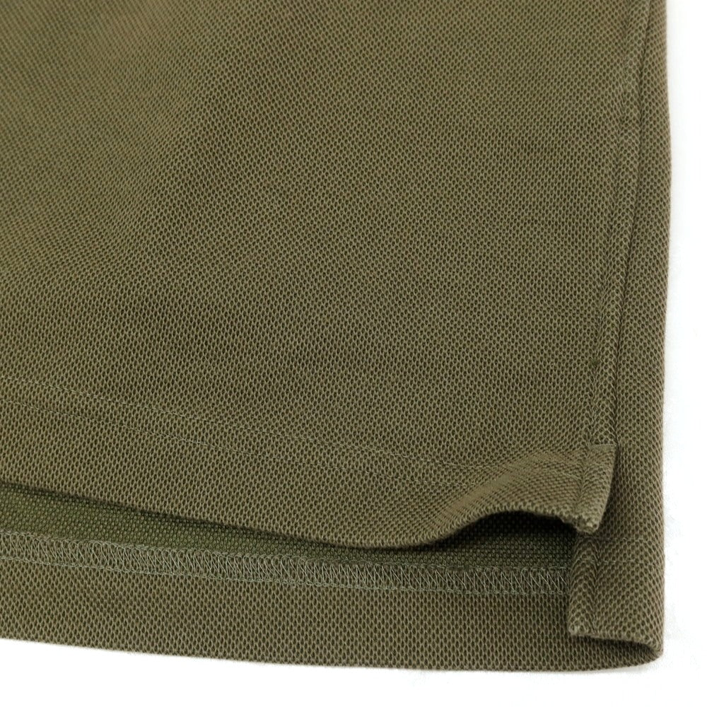 【中古】ユナイテッドアローズ UNITED ARROWS ポリエステルコットン 半袖ポロシャツ オリーブ【サイズS】【 状態ランクC 】【 メンズ 】