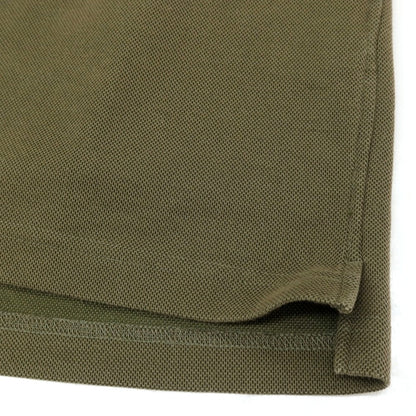 【中古】ユナイテッドアローズ UNITED ARROWS ポリエステルコットン 半袖ポロシャツ オリーブ【サイズS】【 状態ランクC 】【 メンズ 】