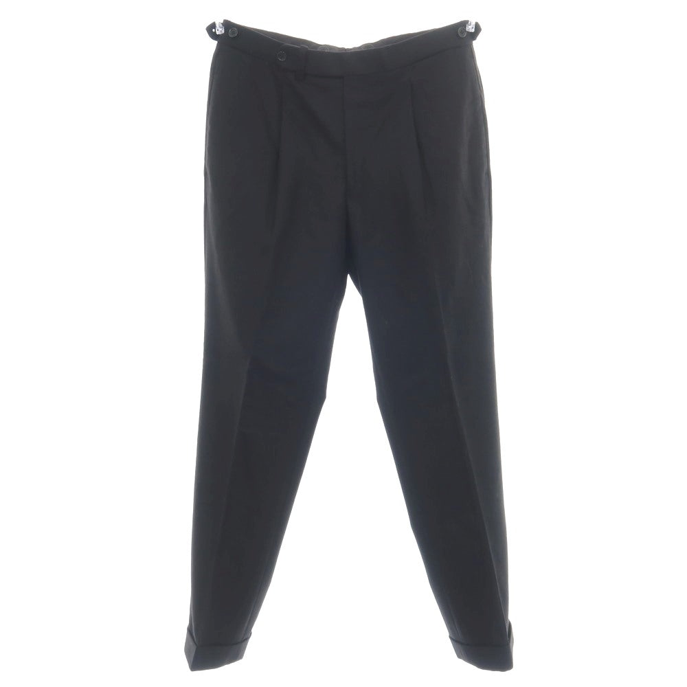 【中古】ユナイテッドアローズ UNITED ARROWS ウール カジュアルスラックスパンツ ブラック【サイズ46】【 状態ランクB 】【 メンズ 】