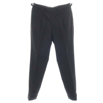 【中古】ユナイテッドアローズ UNITED ARROWS ウール カジュアルスラックスパンツ ブラック【サイズ46】【 状態ランクB 】【 メンズ 】