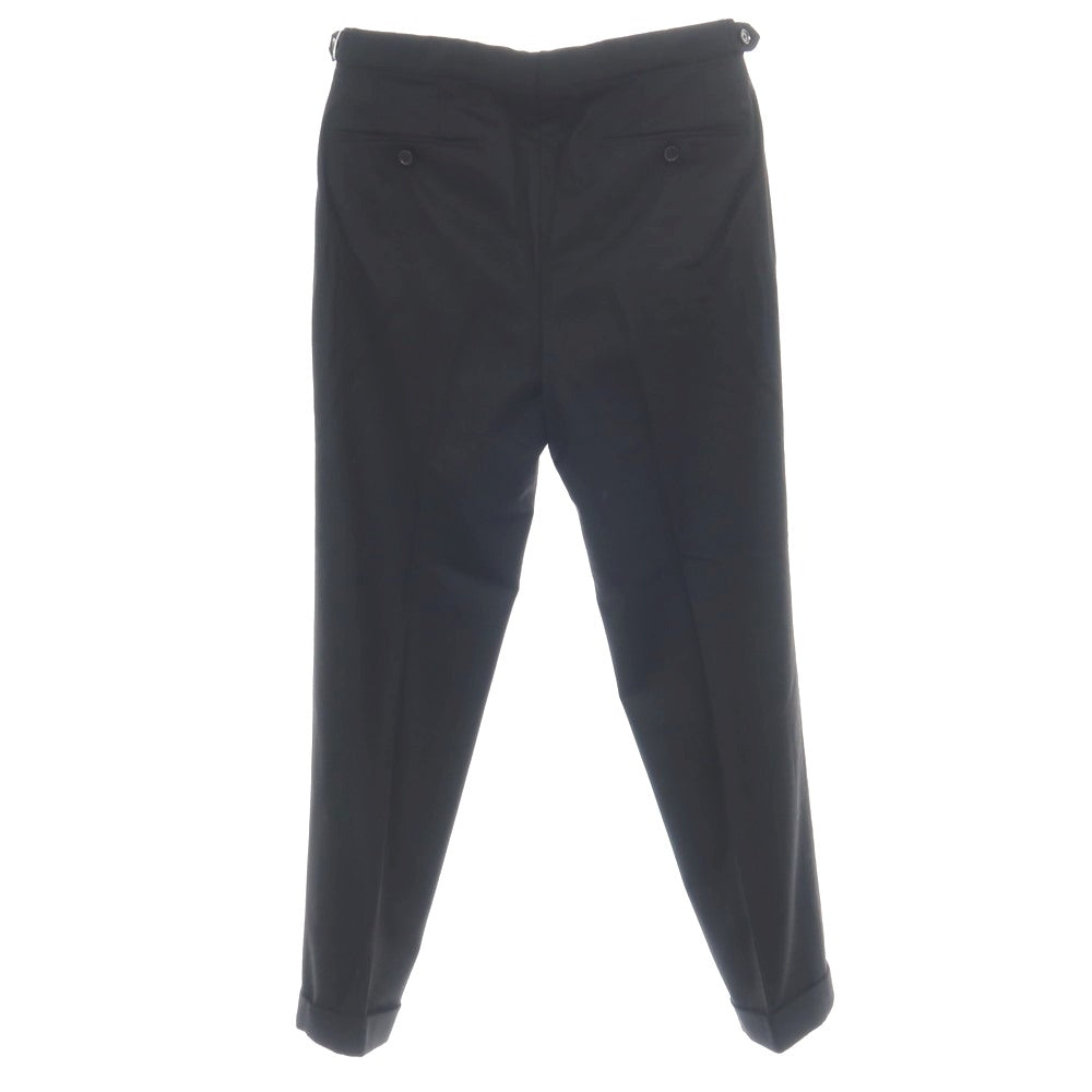 【中古】ユナイテッドアローズ UNITED ARROWS ウール カジュアルスラックスパンツ ブラック【サイズ46】【 状態ランクB 】【 メンズ 】