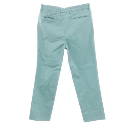 【中古】ユナイテッドアローズ UNITED ARROWS ストレッチ コットンリネン カジュアルスラックスパンツ ターコイズ系【サイズ46】【 状態ランクC 】【 メンズ 】