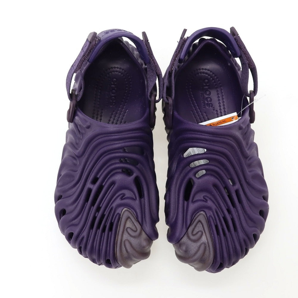 【中古】【未使用】クロックス crocs × Salehe Bembury サンダル パープル【サイズ25】【 状態ランクS 】【 メンズ 】