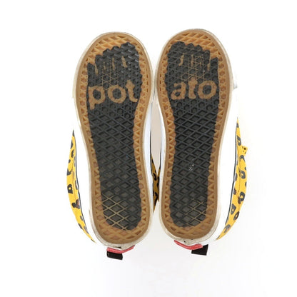 【中古】ヴァンズ ボルト VANS VAULT × Imran Potato スエード スニーカー イエローxブラック【サイズ27】【 状態ランクB 】【 メンズ 】