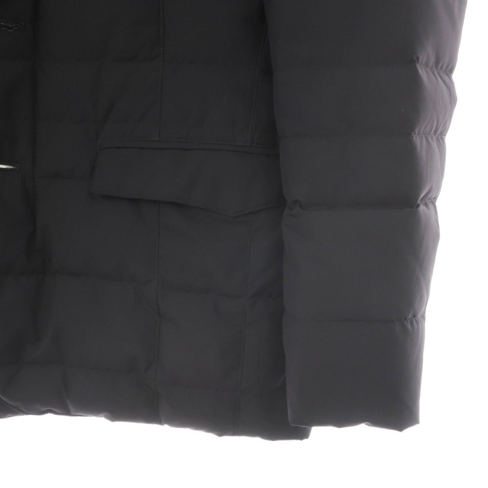 【中古】ヘルノ Herno Laminar GORE-TEX INFINIUM WINDSTOPPER テーラード ダウンジャケット ブラック【サイズ46】【 状態ランクB 】【 メンズ 】