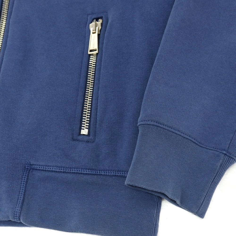 【SALE30%OFF/返品不可】【中古】ディースクエアード DSQUARED2 コットン スウェットブルゾン ダスティネイビーブルー系【 サイズS 】【 状態ランクC 】【 メンズ 】