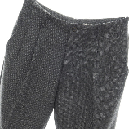 【中古】ベルウィッチ BERWICH ウール カジュアルスラックスパンツ ダークグレー【サイズ44】【 状態ランクB 】【 メンズ 】