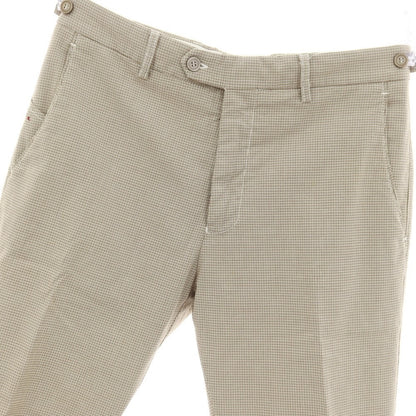 【中古】ベルウィッチ BERWICH clochard ストレッチ コットン カジュアルスラックスパンツ ベージュ【サイズ46】【 状態ランクB 】【 メンズ 】