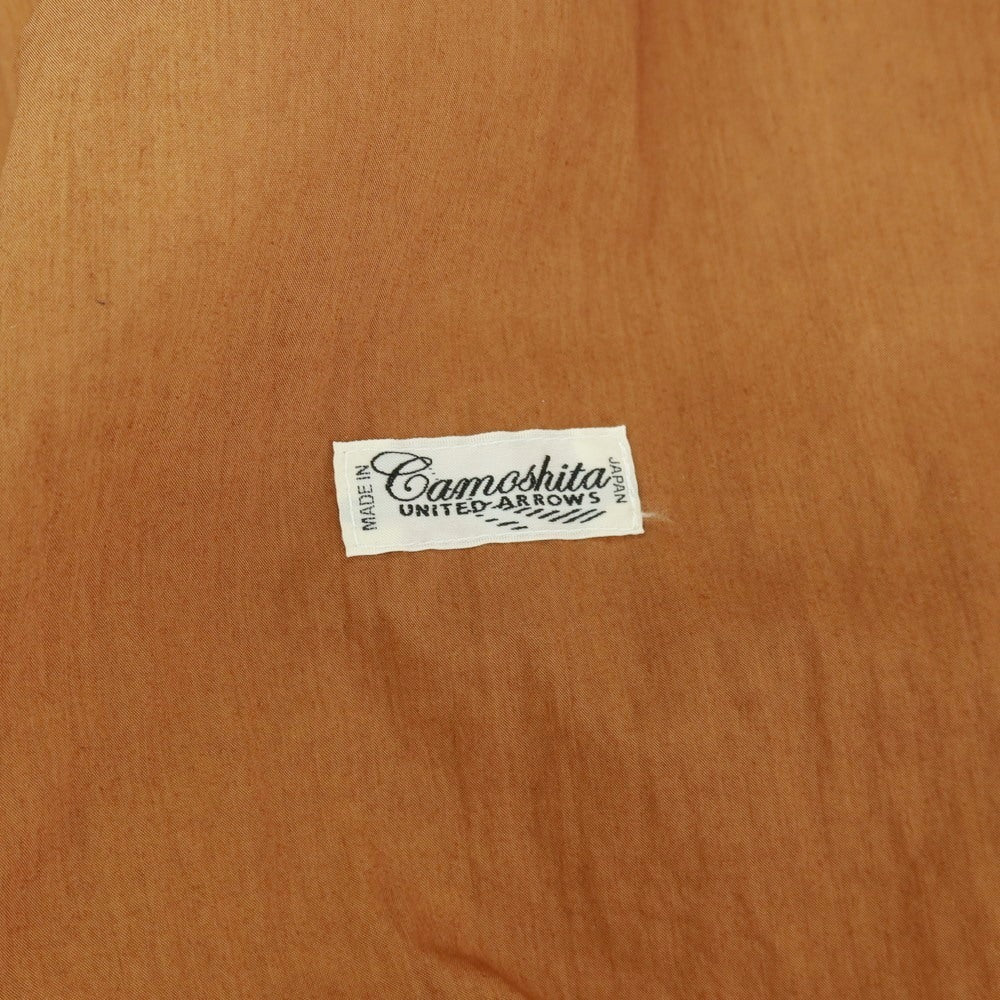 【中古】カモシタ camoshita コットンナイロン サファリジャケット ブラウン系【サイズ44】【 状態ランクC 】【 メンズ 】