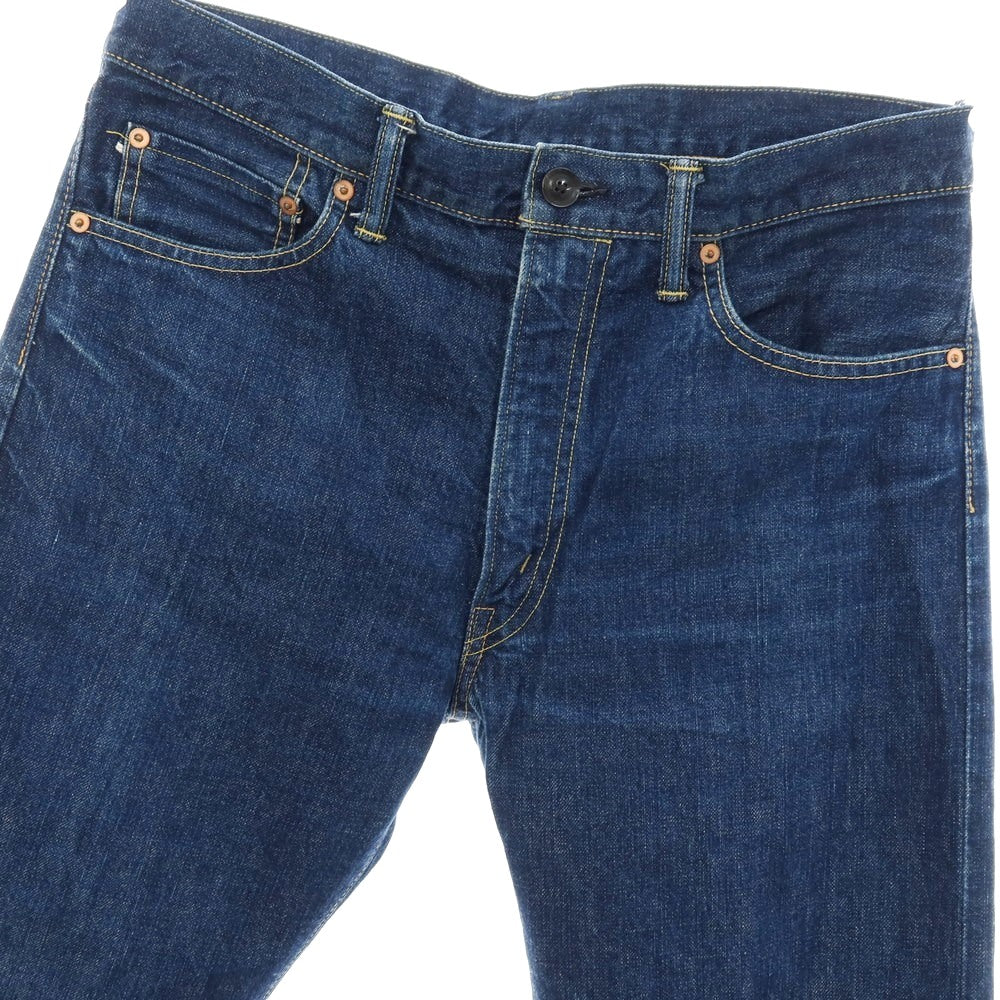 【中古】カンタータ cantate コットン デニムパンツ ジーンズ ネイビー【サイズ32】【 状態ランクC 】【 メンズ 】