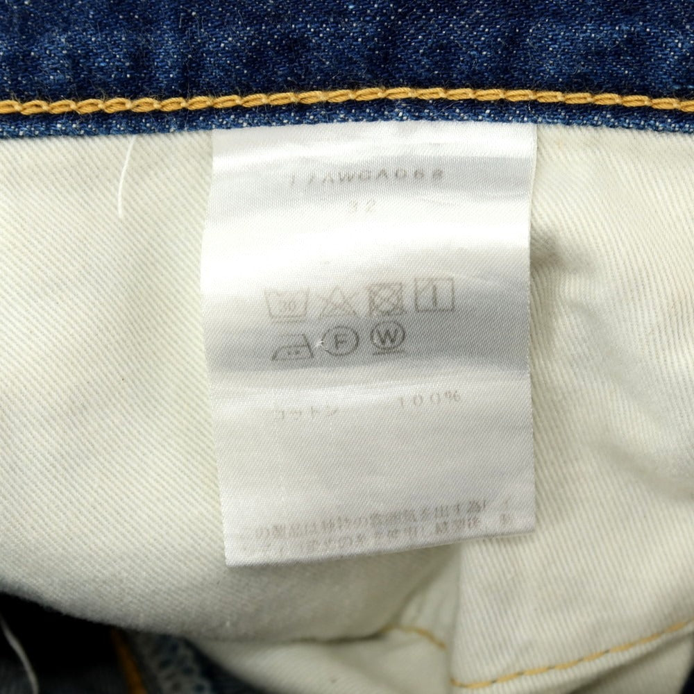 【中古】カンタータ cantate コットン デニムパンツ ジーンズ ネイビー【サイズ32】【 状態ランクC 】【 メンズ 】