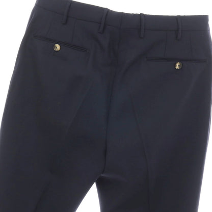【SALE30%OFF/返品不可】【中古】ピーティーゼロウーノ PT01 the DRAPER ウール ドレススラックスパンツ ダークネイビー【 サイズ50 】【 状態ランクC 】【 メンズ 】