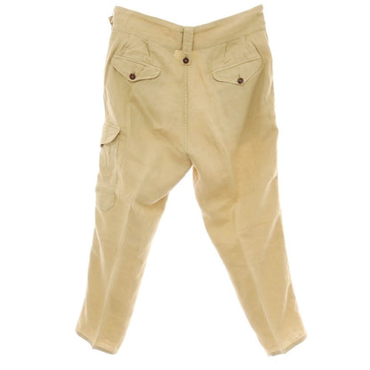 【中古】ジーティーアー G.T.A GHURKA CARGO リネン グルカカーゴパンツ ベージュ【サイズ48】【 状態ランクC 】【 メンズ 】