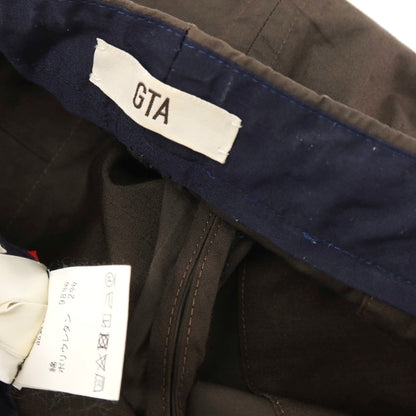 【中古】ジーティーアー G.T.A ストレッチ コットン イージースラックスパンツ ダークブラウン【サイズ48】【 状態ランクB 】【 メンズ 】