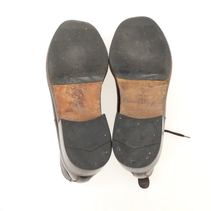 【中古】ジョルジオアルマーニ GIORGIO ARMANI レザー ブーツ ダークブラウン【サイズ7 1/2】【 状態ランクC 】【 メンズ 】