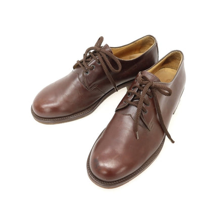 【中古】ジョルジオアルマーニ GIORGIO ARMANI レザー ドレスシューズ ブラウン【サイズ8】【 状態ランクC 】【 メンズ 】