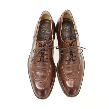 【中古】リドフォルト LIDFORT レザー ドレスシューズ ブラウン【サイズ8 1/2】【 状態ランクC 】【 メンズ 】