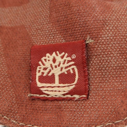 【中古】ティンバーランド Timberland ヌバック キャンバス ブーツ ブラックxレッド【サイズ9 1/2】【 状態ランクC 】【 メンズ 】