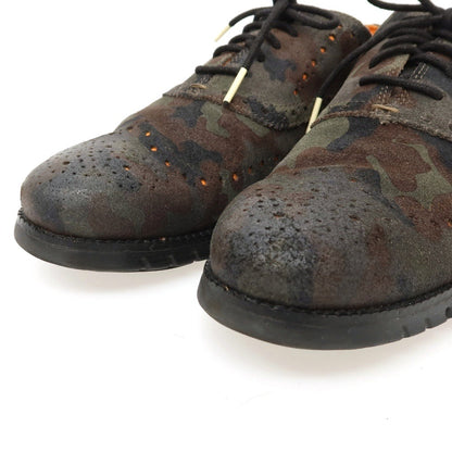 【中古】コールハーン COLE HAAN スエード スニーカー オリーブ系【サイズ10 1/2】【 状態ランクB 】【 メンズ 】